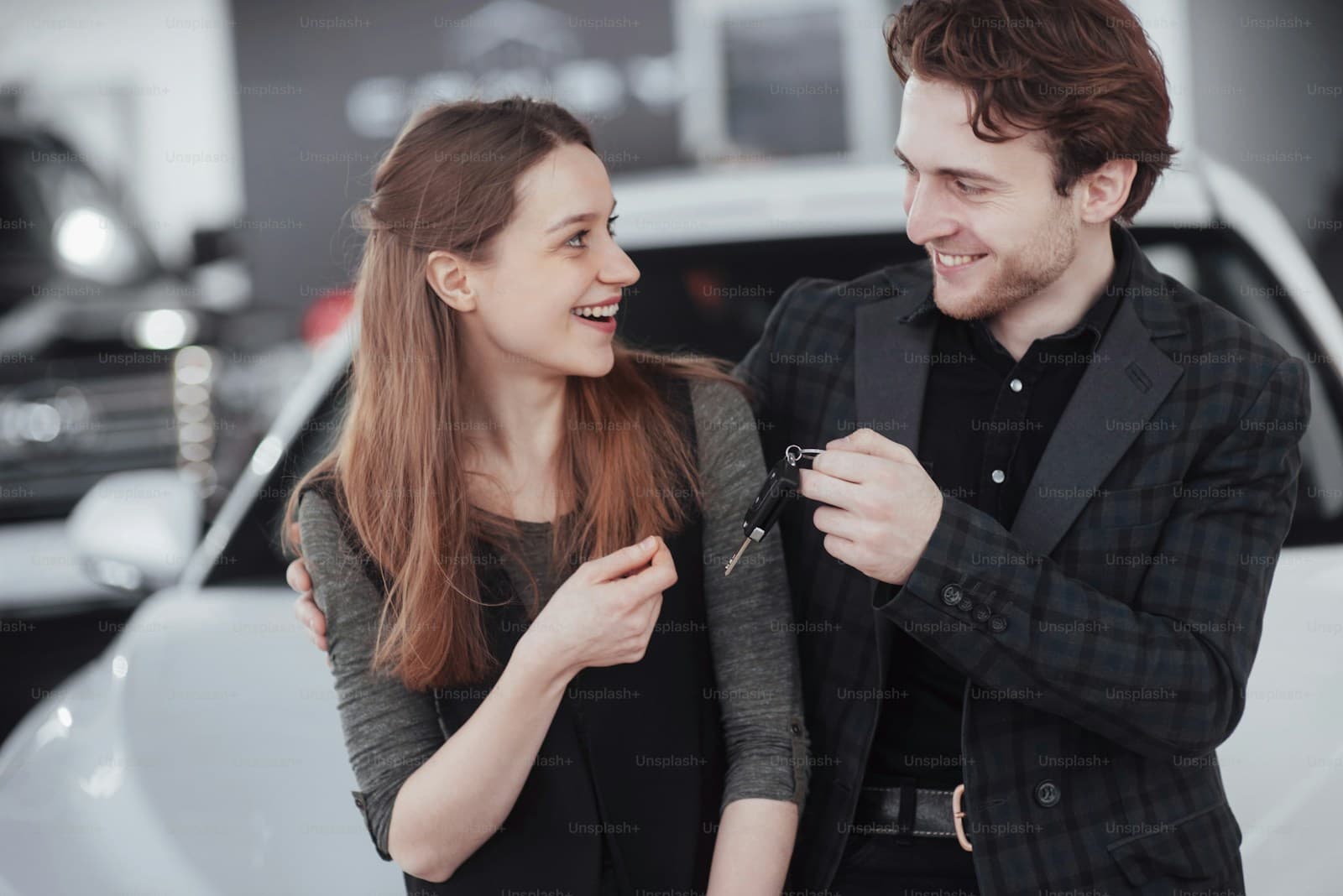 New Car Purchase — insurance-related stock photo